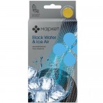 Ароматизатор воздуха Super Flower Black Water&Ice Air гелевый Маркет