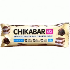Батончик CHIKALAB Со вкусом тирамису глазированный, 60г в магазинах Перекресток