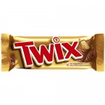Батончик шоколадный Twix с печеньем, 55г