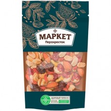 Коктейль смесь сухофруктов и ядер орехов Маркет Перекрёсток, 150г в магазинах Перекресток