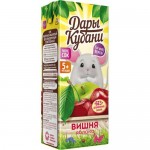 Сок Дары Кубани яблочно-вишнёвый прямого отжима осветлённый, 200мл Сок Дары Кубани яблочно-вишнёвый прямого отжима осветлённый, 200мл