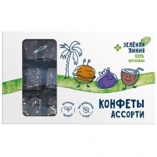 Конфеты ассорти Зелёная Линия, 200г в магазинах Перекресток