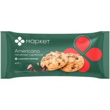 Печенье Американо сдобное Маркет, 400г в магазинах Перекресток