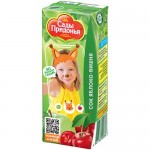 Сок Сады Придонья яблоко-вишня без сахара восстановленный, 200мл Сок Сады Придонья яблоко-вишня без сахара восстановленный, 200мл