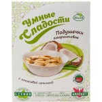 Подушечки Di&Di Умные сладости с кокосовой начинкой и стевией амарантовые без глютена, 220г