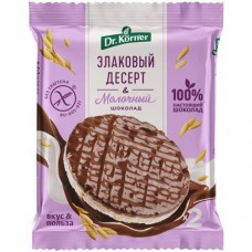 Десерт злаковый Dr.Korner Молочный шоколад, 34г в магазинах Перекресток