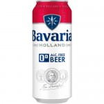 Пиво безалкогольное Bavaria Alcohol free beer светлое фильтрованное 0%, 450мл