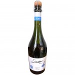 Вино Sinzero Brut безалкогольное газированное белое полусухое, 750мл