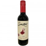 Вино Sinzero Cabernet Sauvignon красное полусладкое безалкогольное, 375мл
