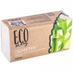 Салфетки бумажные Eco Story 3 слоя, 120шт