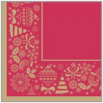 Салфетки бумажные Bouquet 24х24см, 25шт