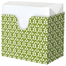 Салфетки Gratias листочки эко бумажные 2 слоя белые 75л в магазинах Перекресток