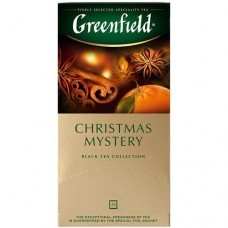 Чай Greenfield Christmas mystery чёрный в пакетиках, 25х1.5г в магазинах Перекресток