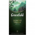 Чай Greenfield Jasmine Dream зелёный в пакетиках, 25х2г