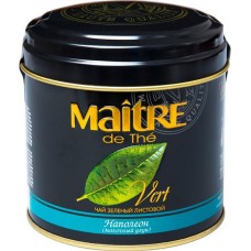 Чай Maitre de The Наполеон зелёный, 100г в магазинах Перекресток