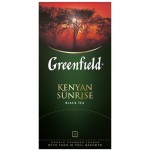 Чай Greenfield Kenyan Sunrise чёрный в пакетиках, 25х2г