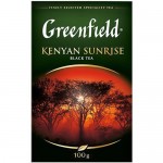 Чай Greenfield Kenyan Sunrise чёрный байховый, 100г