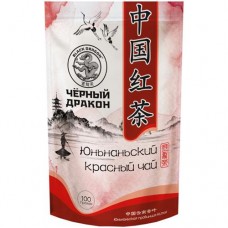Чай Black Dragon Юньнаньский красный чёрный китайский листовой, 100г в магазинах Перекресток