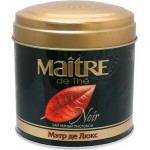 Чай Maitre de The Мэтр де Люкс чёрный, 100г