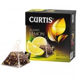 Чай Curtis Sunny Lemon чёрный в пирамидках, 20х1.47г