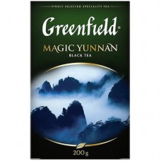 Чай Greenfield Magic Yunnan чёрный листовой, 200г в магазинах Перекресток