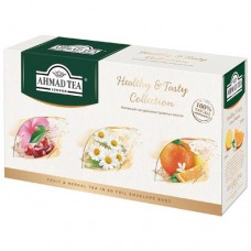 Чай Ahmad Tea Healthy&Tasty Collection 3 вкуса в пакетиках, 60x1.8г в магазинах Перекресток