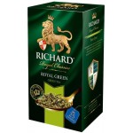 Чай Richard Royal Green зелёный китайский в пакетиках, 25х2г