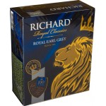 Чай Richard Эрл Грей чёрный с бергамотом в пакетиках, 100х2г