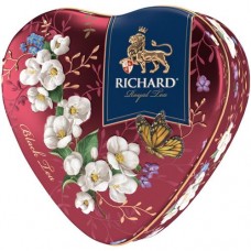 Чай Richard Royal Heart чёрный, 30г в магазинах Перекресток