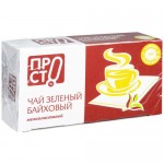 Чай зелёный байховый в пакетиках Пр!ст, 20х1.8г