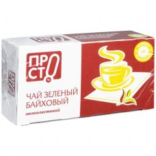 Чай зелёный байховый в пакетиках Пр!ст, 20х1.8г в магазинах Перекресток