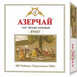 Чай Азерчай Букет чёрный байховый в пакетиках, 100х2г