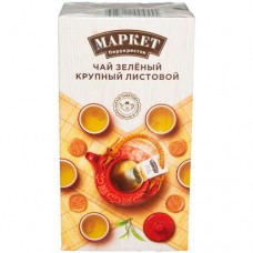 Чай зелёный байховый китайский высокорный в пакетиках Маркет Перекрёсток, 10х4г в магазинах Перекресток