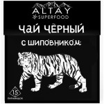 Алтайвита Черный чай с Шиповником, 15x2г