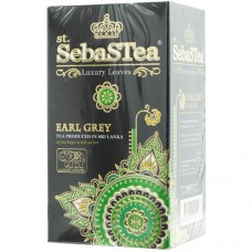 Чай SebasTea Earl Grey чёрный с ароматом бергамота, 25х1.5г в магазинах Перекресток