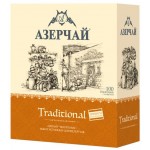 Чай Азерчай Traditional чёрный байховый premium collection в пакетиках, 100х1.8г