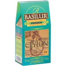 Чай Basilur Чайный Остров Цейлон зеленый байховый листовой, 100г в магазинах Перекресток
