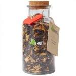 Чай Befruitbe чёрный пропитанный соком имбиря + кусочки имбиря + лемонграсс, 100г