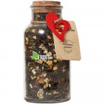 Чай Befruitbe чёрный пропитанный соком ананаса + кусочки ананас+яблоко+мята, 140г