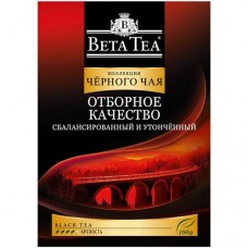 Чай Beta Tea Отборное качество чёрный байховый среднелистовой, 100г в магазинах Перекресток