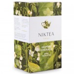 Чай Niktea Жасмин Эмеральд черный байховый с жасмином, 25х2г