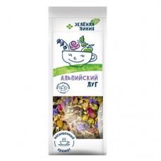 Напиток чайный альпийский луг Зелёная Линия, 80г в магазинах Перекресток