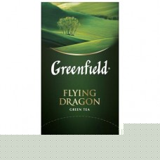 Чай Greenfield Flying Dragon зелёный в пакетиках, 25х2г в магазинах Перекресток