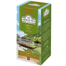 Чай Ahmad Tea Китайский зелёный в пакетиках, 25х2г в магазинах Перекресток