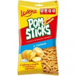 Чипсы картофельные соломкой Pomsticks с солью, 100г