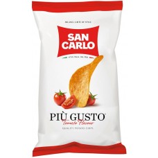 Чипсы картофельные San Carlo Piu Gusto томат, 150г в магазинах Перекресток