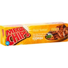 Чипсы картофельные Mega Chips со вкусом курицы, 100г в магазинах Перекресток