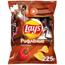 Чипсы Lay's Рифленые Паприка, 225г в магазинах Перекресток