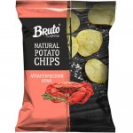Чипсы Bruto картофельные со вкусом краба, 130г