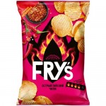 Чипсы картофельные Frys со вкусом Острый тайский чили рифлёные натуральные, 80г